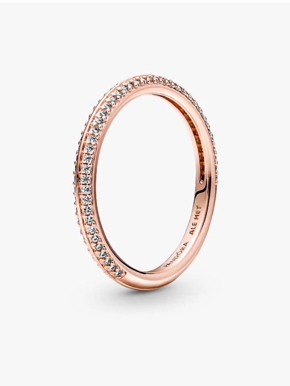 NWT Pandora ME Pavé Ring in Rose Gold, Size 4.5